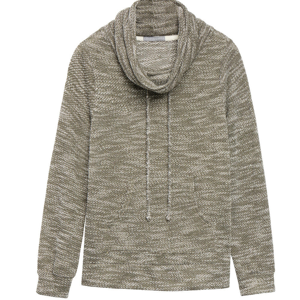 Loveappella Evie Funnel Neck Sweatshirt Sweater